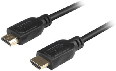 High Speed HDMI Cable 3m Black Gold Plated Connectors Male to Male with Ethernet - Image 3