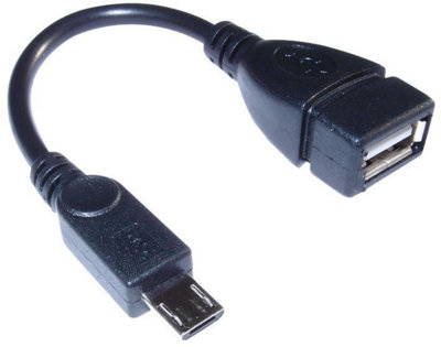  - DynamodeOn-The-Go Usb Micro B Male To A Female Lead For Android10Cm