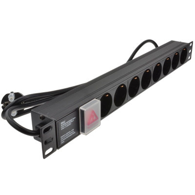 Kenable Pdu Schuko Sockets 8 Way With Euro Plug Power Distribution Unit Horizontal 1.8M from B&Q