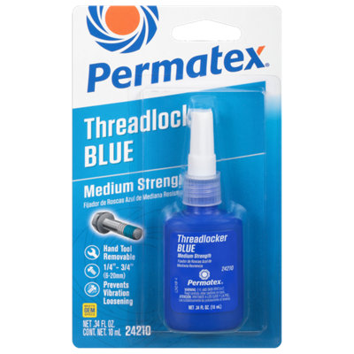 Permatex Threadlock Medium Fast Acting Nut & Bolt Thread Lock Sealant Adhesive10Ml from B&Q