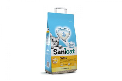Sanicat Classic Fragrance Free Cat Litter 10L from B&Q