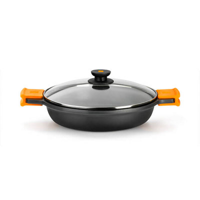B&Q -  Efficient 24Cm Low Casserole With Lid