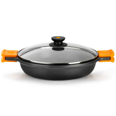 B&Q -  Efficient 36Cm Low Casserole With Lid