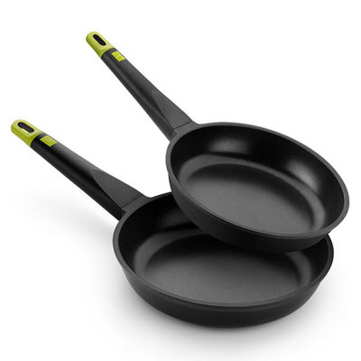 B&Q -  Foodie Set Of 2 20Cm & 24Cm Frying Pans