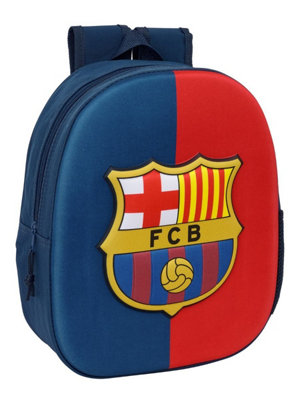  - Fc Barcelona 3D Logo Football Backpack - Image 3