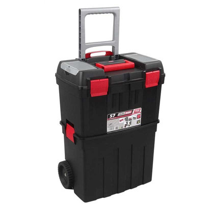 Kingfisher Direct Rolling Tool Box On Wheels470 X 290 X 630mm from B&Q