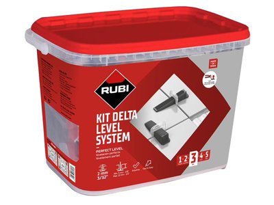 Rubi V4 2mm Delta Tile Level System Kit - Image 7