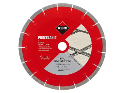 Rubi 40910 Spl 250 Ext Superpro Diamond Blade 250mm Rub40910 from B&Q