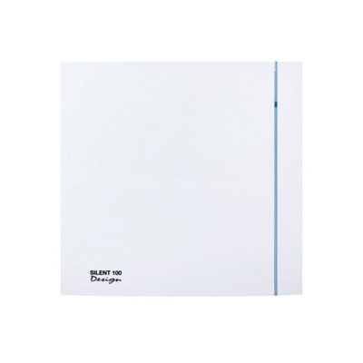 Envirovent Silent Design 100Mm 4" Quiet Bathroom Extractor Fan Humidistat Timer