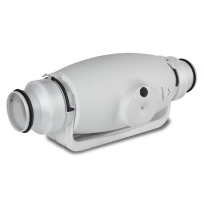 Envirovent Silent Mv250 100mm In-Duct Extractor FanUltra QuietLow Noise Inline Ventilation Silmv250/100 from B&Q