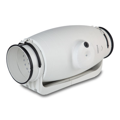 Envirovent Silent Mv500 150mm 6" In-Duct Extractor Fan With Timer- Silmv500/150T from B&Q