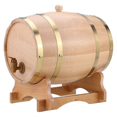 B&Q 10L Vintage Oak Barrel, Suitable For All Kinds Of Wine