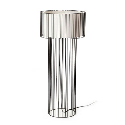 Luminosa Ing Luminosa Linda 1 Floor Lamp , E27 Light/White/Black