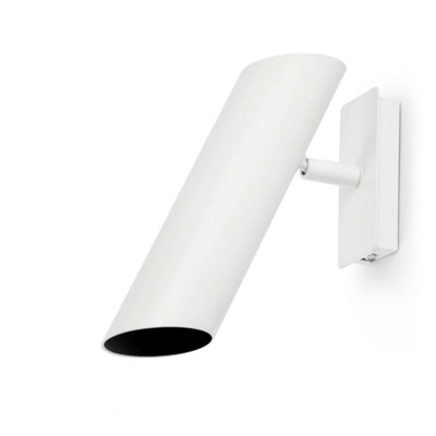 Luminosa Lighting Luminosa Link 1 Light Indoor Adjustable Wall Spotlight WhiteBlackGu10 from B&Q