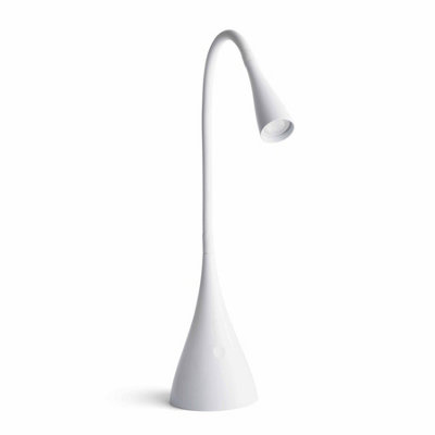 Luminosa Lighting Luminosa Lena Led Dimmable Desk Touch Lamp White