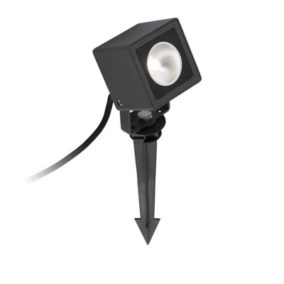 Luminosa Lighting Luminosa Sobek Led Outdoor Spike Light Black Ip65 from B&Q