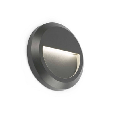 Netlighting Unisex Dark Grey Grant Led Outdoor Wall Light Ip65 - Image 3
