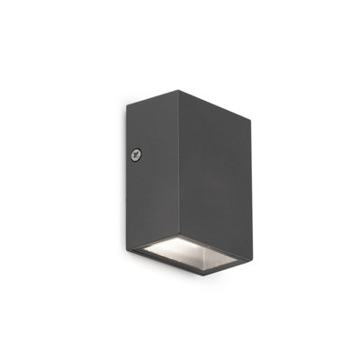 Luminosa Lighting Luminosa Canon Led Outdoor Wall Light Dark Grey Ip44 from B&Q
