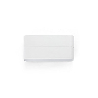 Luminosa Lighting Luminosa Aday Led Outdoor Large Up Down Wall Light White Ip54 from B&Q