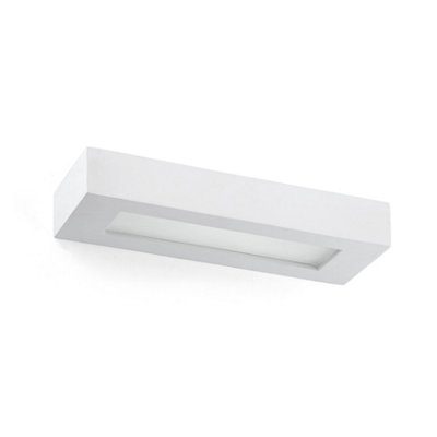Luminosa Ing Luminosa Olaf 2 Up & Down Wall Plaster, E14 Light/White