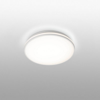 Luminosa Lighting Luminosa Foro Led Bathroom Flush Ceiling Light White Ip44 from B&Q