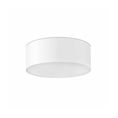 Luminosa Lighting Luminosa Seven 3 Light Large Flush Ceiling Light WhiteE27 from B&Q