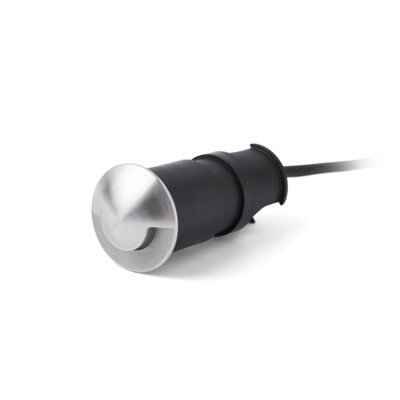 Luminosa Lighting Luminosa Kane Led Recessed Outdoor Ground Light Matt Nickel Ip67One Direction from B&Q