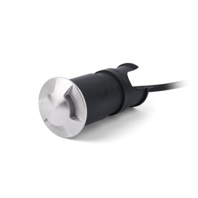 Luminosa Lighting Luminosa Kane Led Recessed Outdoor Ground Light Matt Nickel Ip67Three Direction from B&Q