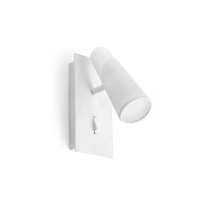 Luminosa Ing Luminosa Lao Led 1 Indoor Adjustable Wall Spot Light/White