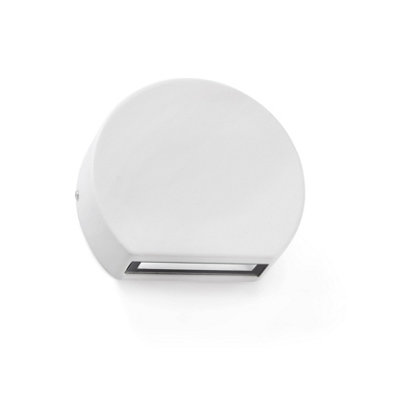 Luminosa Lighting Luminosa Pill Led Outdoor Wall Light White Ip54 from B&Q