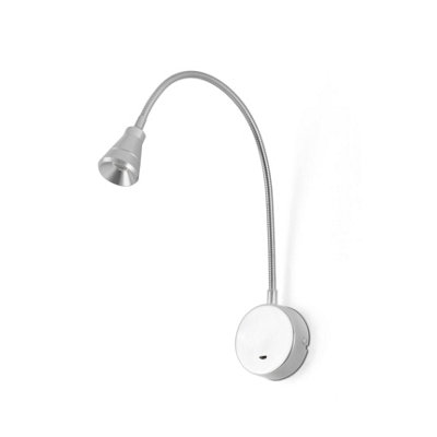 Luminosa Ing Luminosa Bel Led Indoor Wall Reading Lamp Chrome Light