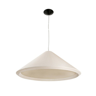 Luminosa Lighting Light/Ivory Luminosa Ing Luminosa Hue 4 Dome Ceiling Pendant E27 Large