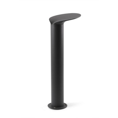 Luminosa Lighting Luminosa Lotus Outdoor Led Dark Grey Bollard Lamp 18W 3000K Ip65 from B&Q
