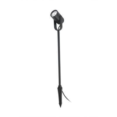 Luminosa Lighting Luminosa Slot Outdoor Led Spike Light Black H50 14W 3000K Ip65 from B&Q