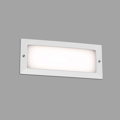 Luminosa Lighting Luminosa Stripe Outdoor Led Recessed Wall Light White 5W 3000K Ip54 from B&Q