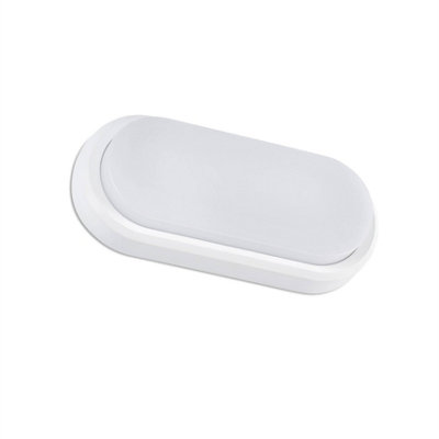 Luminosa Lighting Luminosa Fred Outdoor Led Flush Wall Lamp Dark Grey 11W 3000K Ip65 from B&Q