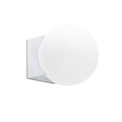 Luminosa Lighting Luminosa Lago Bathroom Globe Wall Lamp 1X G9 Ip44