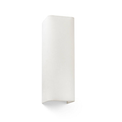 Faro Barcelona Cotton Wall Light, Angular, 37 X 12 Cm, Beige - Image 3