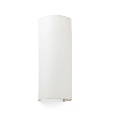 Netlighting Unisex Beige Cotton Round Wall Light 370X 148X 125 E27 - Image 3