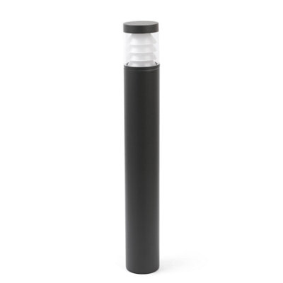 Luminosa Lighting Luminosa Plim Outdoor Led 3 Dark Grey Bollard 10W 3000K Ip65 from B&Q