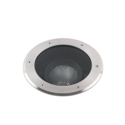 Netlighting Unisex Grey Geiser Outdoor Led Recessed Ground Light Tiltable 32W 3000K 10Deg. Ip67 In Size 32 - Image 3