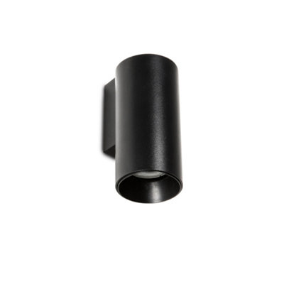Luminosa Lighting Luminosa Stan Wall Downlight Black 1X Gu10 from B&Q