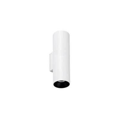 Luminosa Lighting Luminosa Stan Up Down Wall Light White 2X Gu10 from B&Q