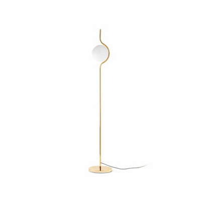 Luminosa Lighting Luminosa Le Vita Led Floor Lamp Dimmable 6W 2700K Gold