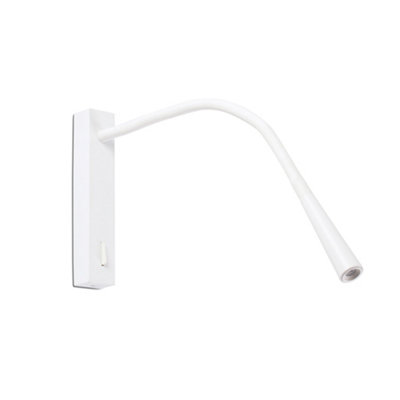 Luminosa Lighting Luminosa Flin Led Adjustable Reading Light White 3W 3000K from B&Q