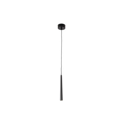 B&Q -  Luminosa Sabi Led Slim Pendant Black 3W 2700K
