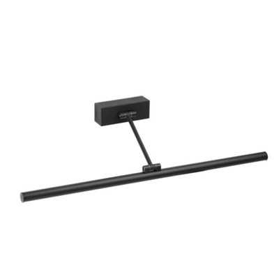 Luminosa Lighting Luminosa Magritte-3 Integrated Led Picture Light Wall Light Black3000K from B&Q