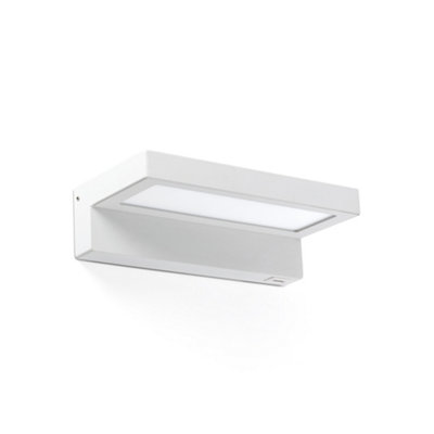 B&Q -  Luminosa Well Reading Wall Light Matt White 2700K