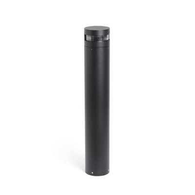 Luminosa Lighting Luminosa Bast Integrated Led Bollards Outdoor Ground Light Black3000KIp65 from B&Q