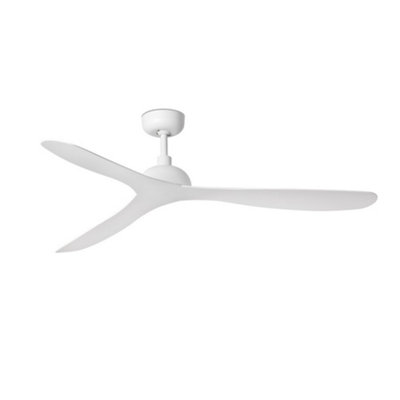 Luminosa Lighting Luminosa Gotland White Ceiling Fan from B&Q